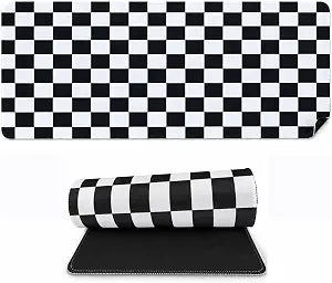 XXL Large Desk Pad Mat with Stitched Edges, Anti-Slip Mousepad