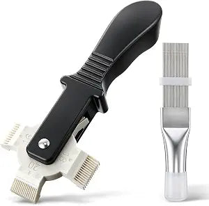 Dreyoo 2PCS AC Fin Comb Kit, Fin Straightener Tool, 16 18 20 22 Fins/Inch