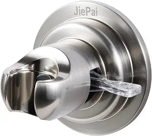 JiePai Suction Cup Shower Head Holder for Handheld Shower,Brushed Nickel