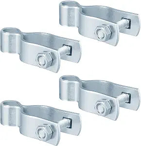 4 Pcs 1-3/8" OD Post Gate Frame Hinge Chain Link Fence Gate Hinges