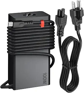 New Slim 100W USB C Laptop Charger for Lenovo Laptop Charger Type C
