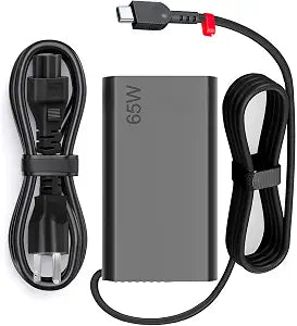 New Slim 65W USB C Laptop Charger Compatible with Lenovo Laptop