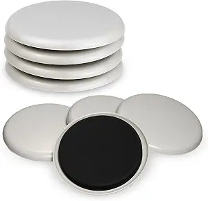 3-1/2" Furniture Sliders for Carpet, 8 Pack Furniture Sliders for Hardwood Floors, Heavy Duty Moving Pads Sliders for Floor Protectors, HOME MASTER HARDWARE