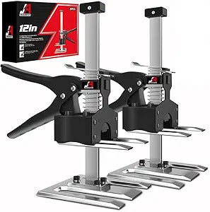 JANNIRESS 2Pack LaborSaving Jack, MultiPurpose Lifter Tool,Black/White