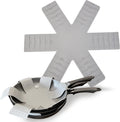 Silicone Pot Protectors for Stacking - Pan Separators for Stacking Gray