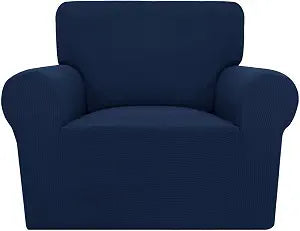 PureFit Stretch Chair Sofa Slipcover Couch Covers for Sofa, Navy