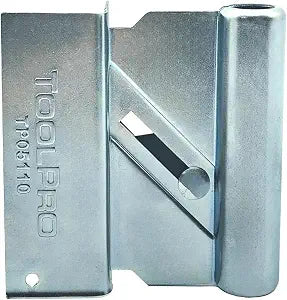 ToolPro Shadowline Cutter - Stainless Steel Reveal and Shadow-Line Trim Tool for Drywall L-Bead and Finished Ceiling Edges