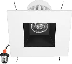 Maxxima 5" & 6" Retrofit Square Anti-Glare LED Downlight 1200 Lumens 5CCT
