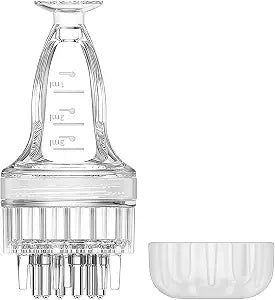Hair Oil Applicator, Minoxidil Applicator Comb Bottle for Precise Scalp Application, Root Comb Massager for Hair Growth Serum, Essential Oil, Minoxidil Treatment, Hair Loss & Thinning Care
