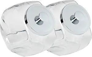 Anchor Hocking Penny Candy Jar 1 Gallon Glass Jar with Lid, Set of 2 Jars