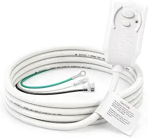 BAOMAIN 10A 240V Power Supply Cable with LCDI Protection, NEMA 6-15P Plug