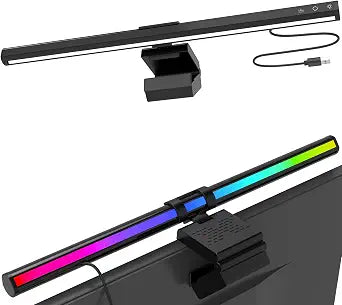 16.6" RGB Monitor Light Bar, LED Lighting for Flat Computer Monitors