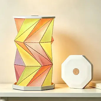 Origami Lantern, Foldable Cordless Paper Travel Lamp