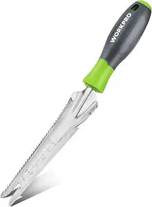 WORKPRO 5-in-1 Hand Weeder Puller, Stainless Steel Garden Trowel
