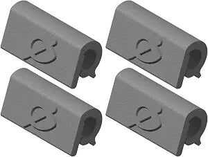 Webcam Cover Slide for Laptop & Tablet Camera Privacy, No Adhesive No Residue, Flexible Cover for MacBook, iPad, PC & More, 4 Pack, Made in USA