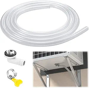 10ft Portable AC Drain Hose Kit, for Window/Mini-Split Air Conditioners