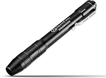 Pen Light for Doctors and Nurses Penlight with Pupil Gauge, LED Source 150 Lumens (Max.Output) Frog Eye Optical Lens Zoomable for Auto Repairs, EDC Illumination, GOG Walking. (White)