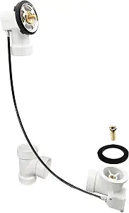 Westbrass PVC 27 Cable Bath Waste & Overflow Rough, D50P27-LT