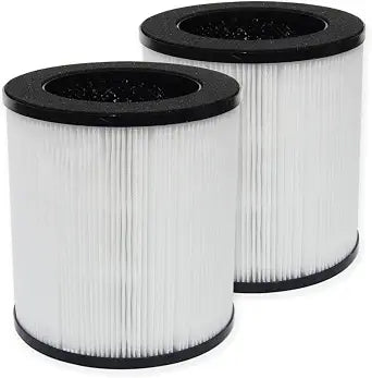 PUREBURG Replacement Filter Compatible with AMEIFU GDAP1W & VEWIOR A2 (ClearAir-A2) Air Purifiers, H13 True HEPA and Activated Carbon Multi-Layer Filtration, Pack of 2