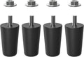 Set of 4 Rubber Feet for Blackstone Griddle Parts, Leveling Feet Kit for Blackstone 17" and 22" Tabletop Griddle Accessories, Long Stabilizing Foot and Screw Nut Replacement Parts