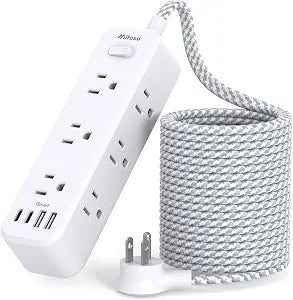 Mifaso Extension Cord with Multiple Outlets 15FT, 13-in-1 Long Power Strip