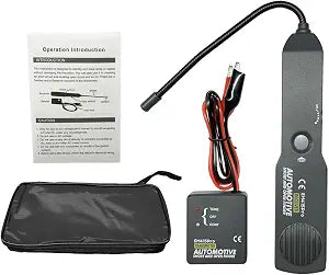 EM415Pro Automotive Wire Tracker, DC 6-42V Open & Short Circuit Finder Tester with Flexible Probe, Car Circuit Fault Locator Electrical Diagnostic Tool for Car/Truck/Boat/Trailer (Black)