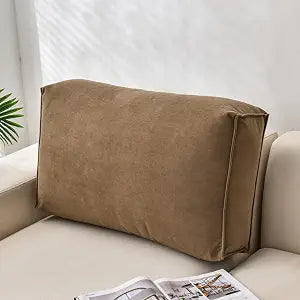 Couch Cushion Sofa Back Cushion with Removable Cover Outdoor Sofa Cushions Replacement Back Couch Cushion Reading Pillow Lumbar Support Pillow Sofa Waist Cushion