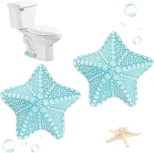 Starfish Ceramic Toilet Bolt Covers Decorative,Toilet Bolt caps