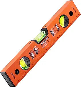 DOWELL 12 Inch Magnetic Spirit Level, Torpedo Level, Leveler Tool