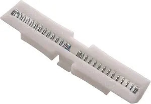Hardware Essentials 851651 Bi-Fold Sliding Door Guide White