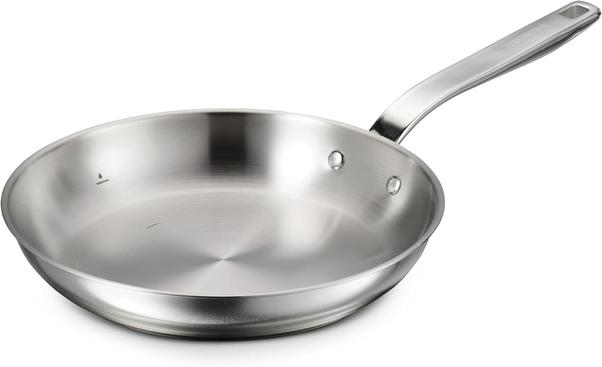 Tramontina Tempo Tri-Ply Base Stainless Steel 10-Inch Frying Pan
