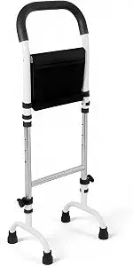 Stand Assist(White)-Mobility Standing Aid Rail for Couch, Chair, Bedside, Toilet. Assistance Handle for People with Limited Mobility