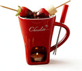 Chocolate Melting Mug, Party Fondue Cup with Candle Melting Pot