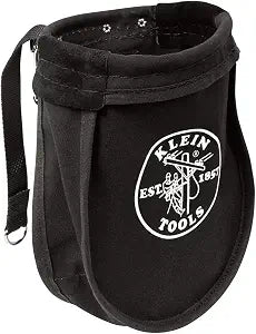 Klein Tools 51A Tool Pouch, Utility Pouch for Carrying Nuts and Bolts, with Interior Pocket, No. 10 Canvas, 9 x 3.5 x 10-Inch
