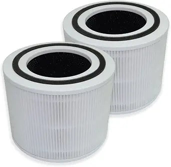 PUREBURG Replacement Filter Compatible with Calmyst Air Purifie Model: CAA-225, 2-Pack H13 HEPA Activated Carbon For Air Clean Dust VOCs Odor 4-Stage Filtration