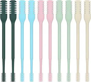 10Pcs Nose Hair Trimmer for Women Men 2-in-1 Double Sided Nose Hair Remover