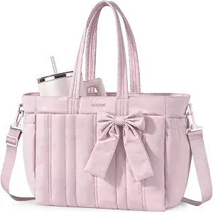 MOSISO Tote Bag for Women,15-15.6 inch Laptop Bags Tote Bag with Cup Holder