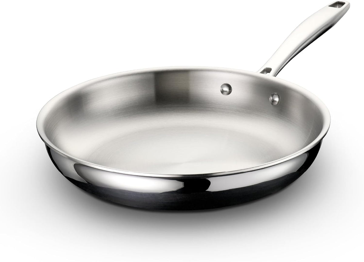 Tramontina Signature Tri-Ply Clad Stainless Steel 10-Inch Frying Pan