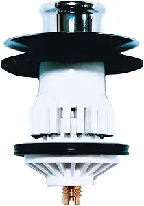 PF WaterWorks DrainEASY Universal Clog Preventing Bathtub/Bath Tub Stopper/Strainer Includes 3/8" and 5/16" Fittings; Chrome; PF0910-CH