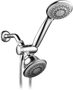 Hotel Spa AquaStorm 30-Setting 3-Way High Pressure Luxury Shower Head Combo