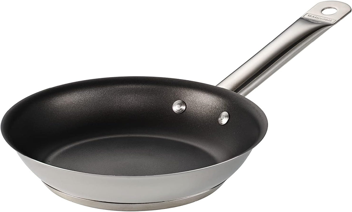 Tramontina Tri-Ply Base Stainless Steel 8-Inch Non Stick Small Frying Pan