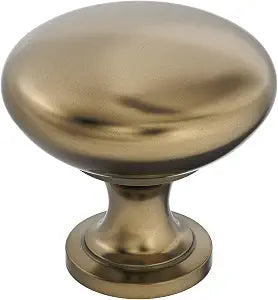 Amerock 1-1/4" Round Edona Burnished Brass Cabinet Knob