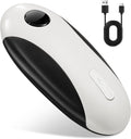 Electric Can Opener, Automatic Rechargeable Smooth Edge Side Cut