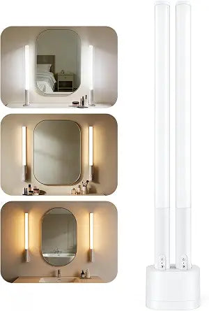Umimile Set of 2 LED Vanity Lights for Mirror, Rechargeable Makeup Light