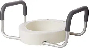 Drive Medical Premium Seat Riser with Removable Arms, Elongated Seat