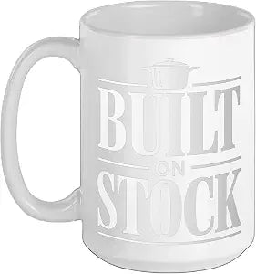 Saucier Sauce Station Brigade Chef Culinary Station Ceramic Mug, White, 15oz