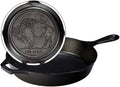 Lodge Cast Iron Buffalo Nickel Skillet, 10.25 Inches