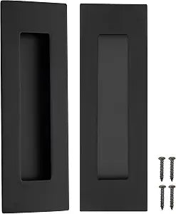 CozyTower 6 Inch Recessed Pocket Door Pull Handle Sliding Door Hardware