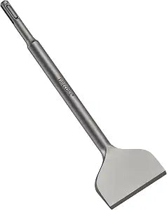 Firecore 3 Inch SDS Plus Bent Chisel Bit for Rotary Hammer Drill Attachment
