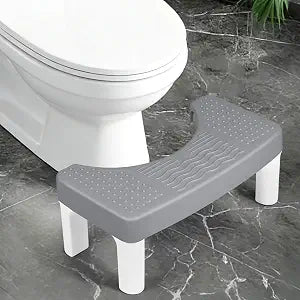Resze Toilet Stool for Adults, 6.7" Squatting Potty,Non-Slip Bathroom Stool
